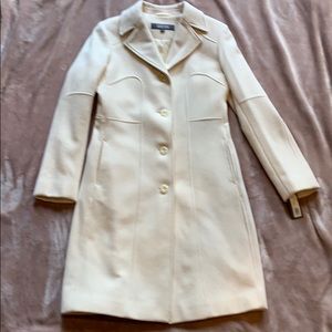 Ivory Kenneth Cole Winter Coat